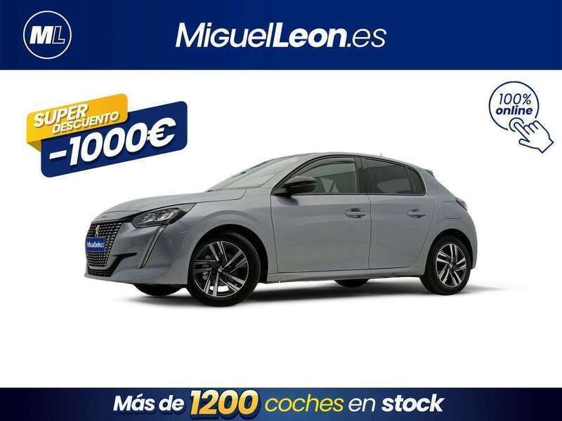 Gris Usado 2023 Peugeot 208 Active Utilitario | 13.985 € (Precio justo) - Imagen 1/3