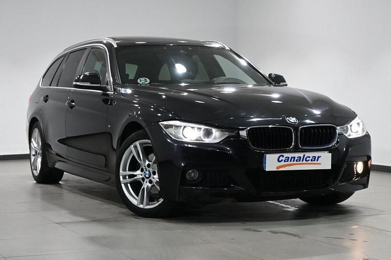 Usado BMW 320 Comfort Edition 184 CV (135 kW) 2014 Negro Familiar
