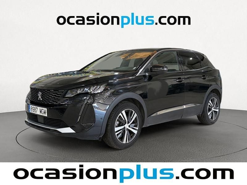 Negro Usado 2023 Peugeot 3008 Allure SUV | 16.319 € (Buen precio) - Imagen 1/4