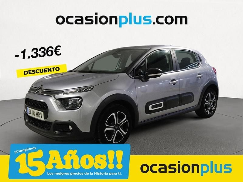 Gris Usado 2024 Citroën C3 Utilitario | 14.350 € (Precio justo) - Imagen 1/4