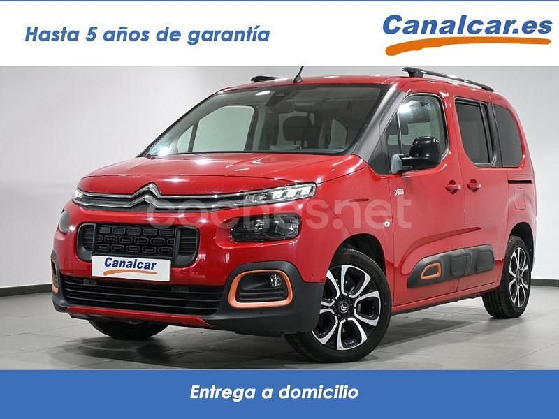 Rojo Usado 2019 Citroën Berlingo Shine Monovolumen | 16.140 € (Buen precio) - Imagen 1/4