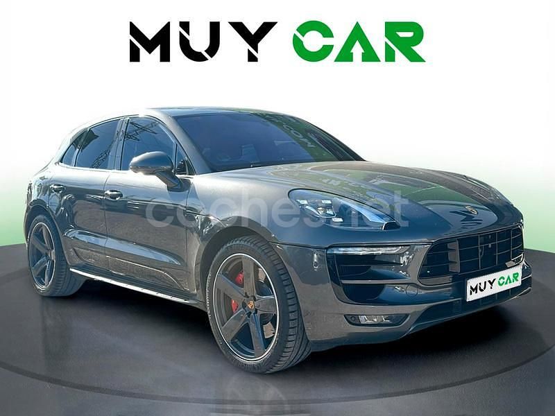 Gris / plata Usado 2018 Porsche Macan Turbo Performance Package SUV | 44.990 € - Imagen 1/4