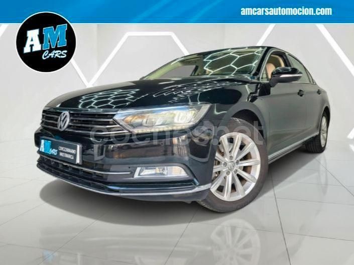 Negro Usado 2017 VW Passat Advance Familiar | 15.990 € (Buen precio) - Imagen 1/4