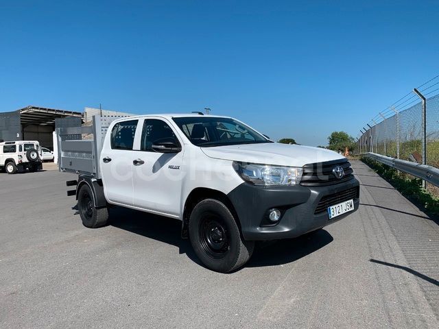 Usado Toyota HiLux 150 CV (110 kW) 2017 Blanco Pickup/Camioneta