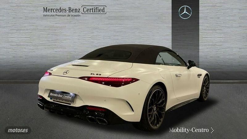Usado Mercedes SL63 AMG AMG 585 CV (430 kW) 2023 Blanco Descapotable