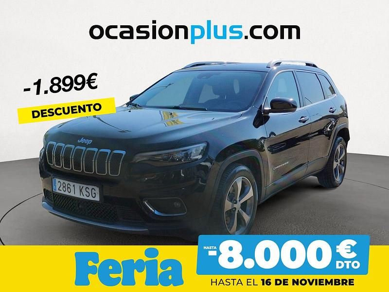 Negro Usado 2018 Jeep Cherokee Limited SUV | 20.890 € (Un poco caro) - Imagen 1/4