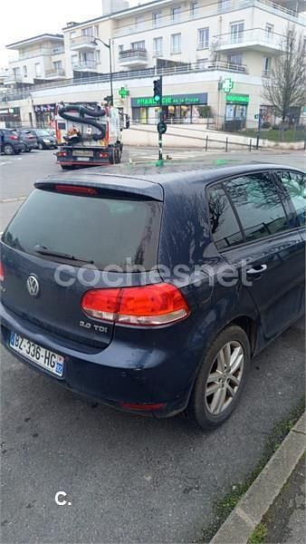 Usado VW Golf VI Highline 140 CV (102 kW) 2008 Azul Utilitario