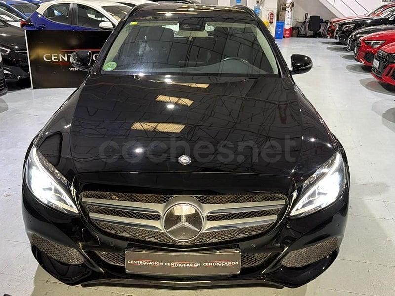 Usado Mercedes C220 170 CV (125 kW) 2016 Negro Familiar
