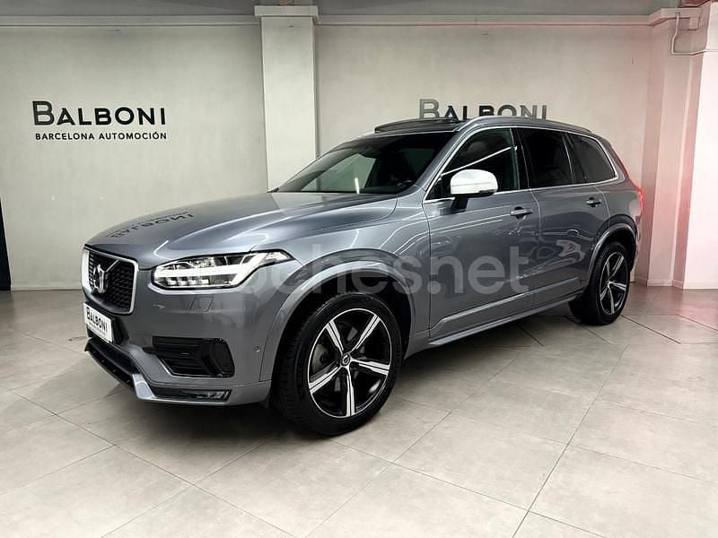 Usado Volvo XC90 R-Design 235 CV (172 kW) 2016 Gris / plata SUV