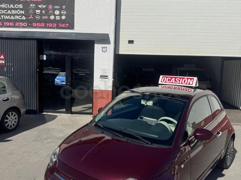 Usado Fiat 500 Pop 69 CV (50 kW) 2016 Granate Berlina