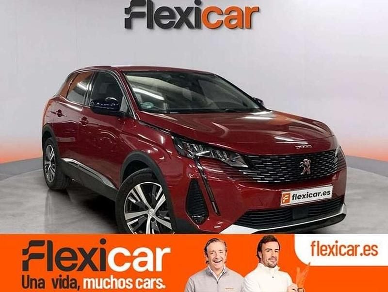 Rojo Usado 2022 Peugeot 3008 Allure Monovolumen | 16.990 € (Precio justo) - Imagen 1/4