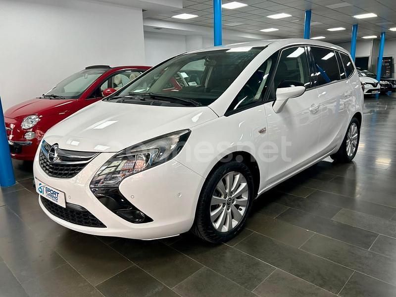 Blanco Usado 2015 Opel Zafira Tourer Selective Monovolumen | 10.500 € (Un poco caro) - Imagen 1/4