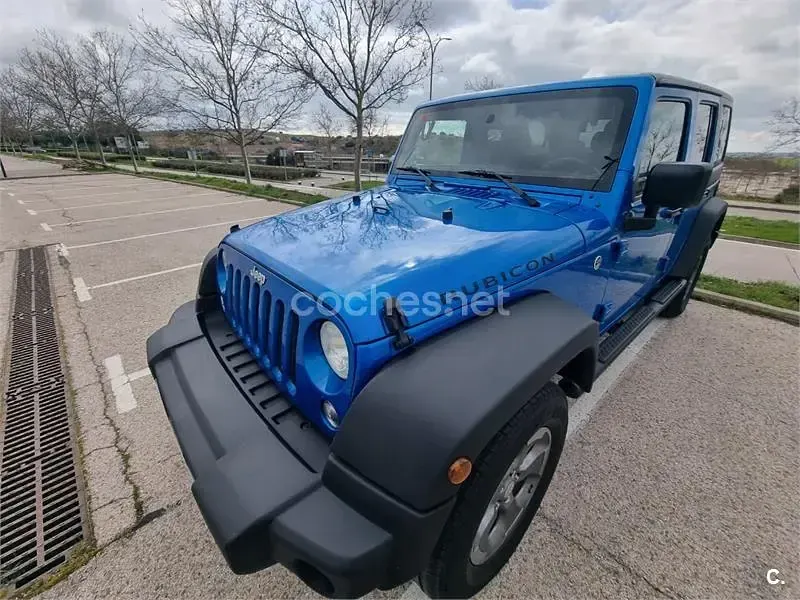 Usado Jeep Wrangler Unlimited Rubicon 200 CV (147 kW) 2016 Azul SUV