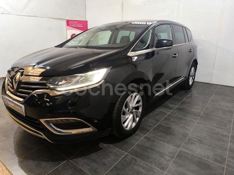 Negro Usado 2016 Renault Espace Zen Monovolumen | 11.999 € (Precio justo) - Imagen 1/4