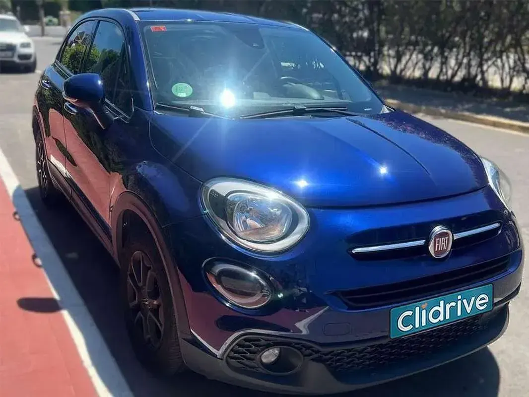 Usado Fiat 500X Connect 120 CV (88 kW) 2021 Azul SUV