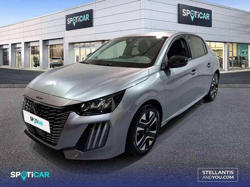 Gris Usado 2024 Peugeot 208 Allure Utilitario | 16.450 € (Precio justo) - Imagen 1/4