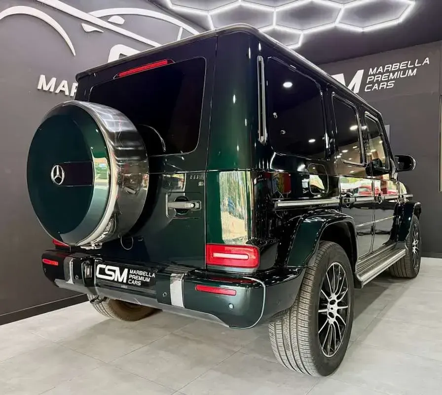 Usado Mercedes G500 422 CV (310 kW) 2020 Verde SUV