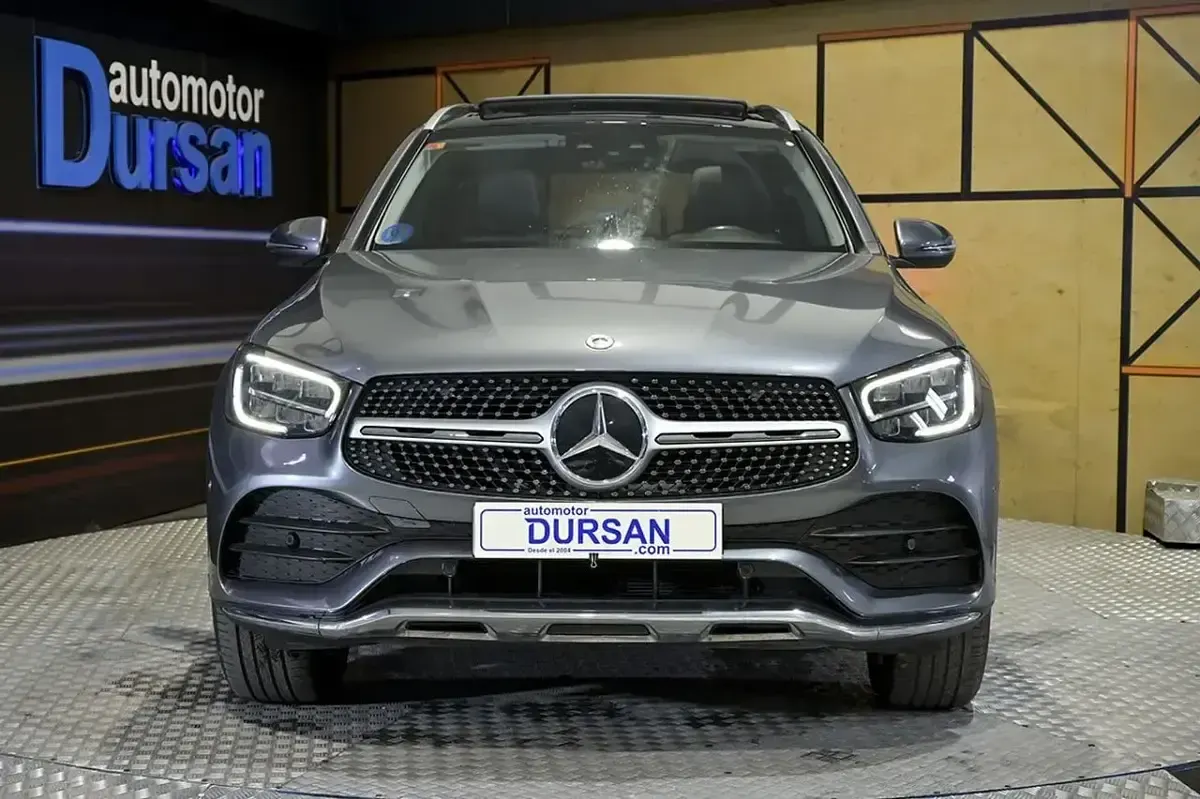 Usado Mercedes GLC300e 313 CV (230 kW) 2021 Gris SUV
