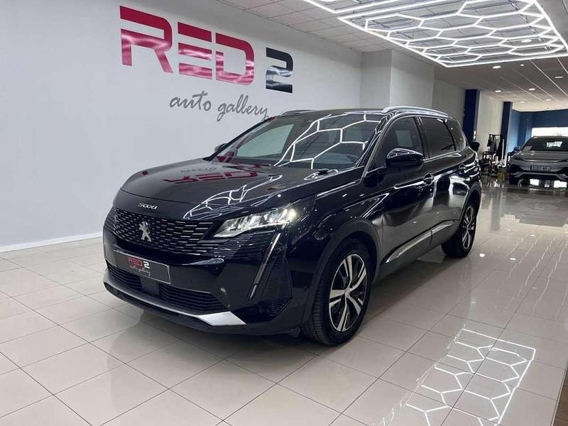 Negro Usado 2021 Peugeot 5008 Allure SUV | 19.490 € (Precio justo) - Imagen 1/4
