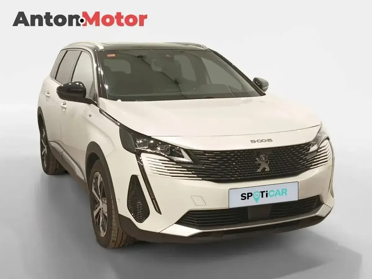 Usado Peugeot 5008 GT 180 CV (132 kW) 2021 Blanco SUV