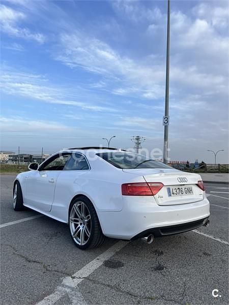 Usado Audi A5 S-Line 240 CV (176 kW) 2009 Blanco Coupe