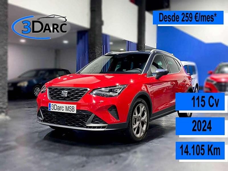 Rojo Usado 2024 Seat Arona FR SUV | 16.682 € (Super precio) - Imagen 1/4
