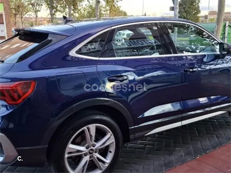 Usado Audi Q3 Sportback S-Line 190 CV (139 kW) 2020 Azul SUV