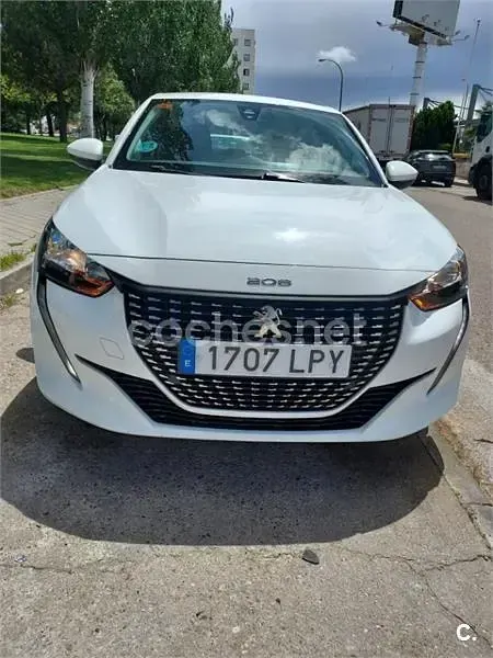 Brugt Peugeot 208 Active 100 HK (73 kW) 2021 Hvid Hatchback