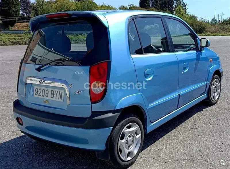 Usado Hyundai Atos GLS 55 CV (40 kW) 2002 Azul Utilitario