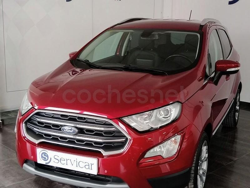 Usado Ford Ecosport Titanium 125 CV (91 kW) 2018 Granate SUV