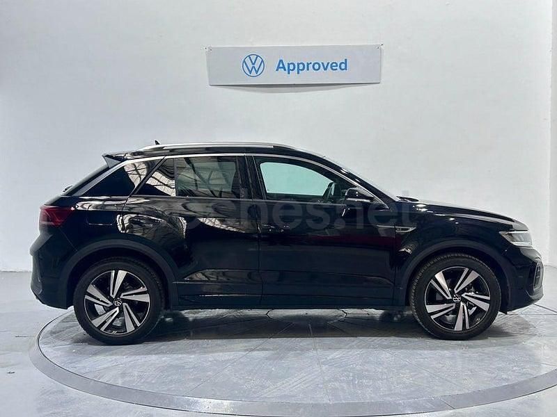 Usado VW T-Roc R-line 150 CV (110 kW) 2022 Negro SUV