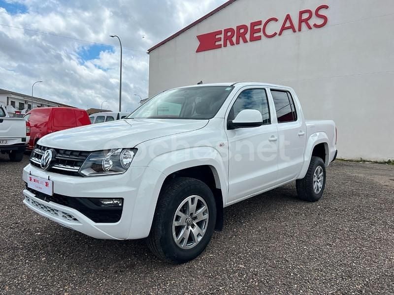 Blanco Usado 2018 VW Amarok Trendline Recogida | 26.999 € (Precio justo) - Imagen 1/4