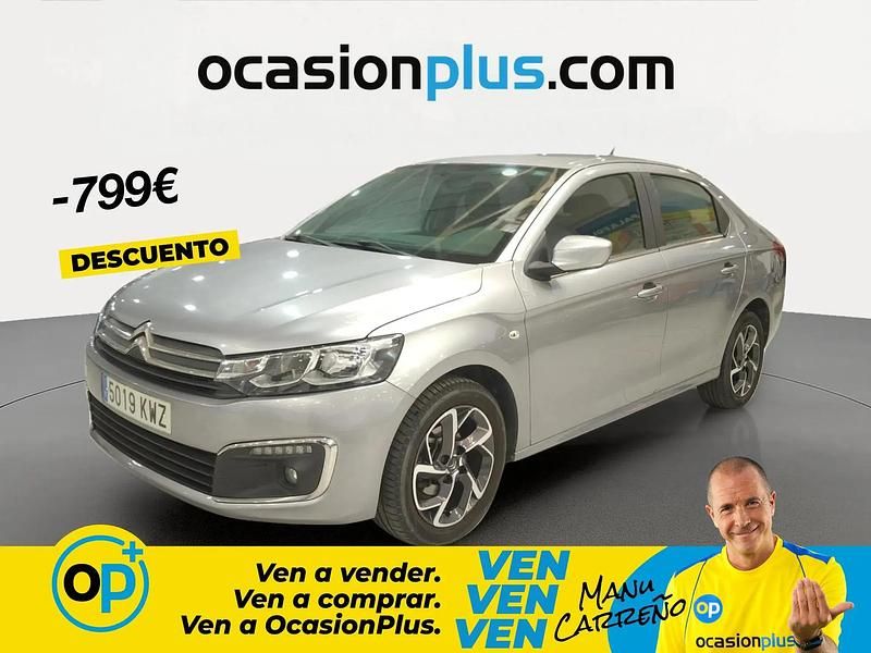Usado Citroën C-Elysee I PureTech 82 CV (60 kW) 2019 Gris Berlina