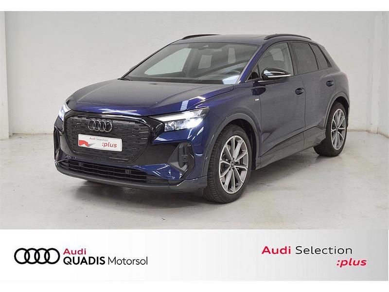 Azul navarra Usado 2023 Audi Q4 e-tron SUV | 62.500 € - Imagen 1/4