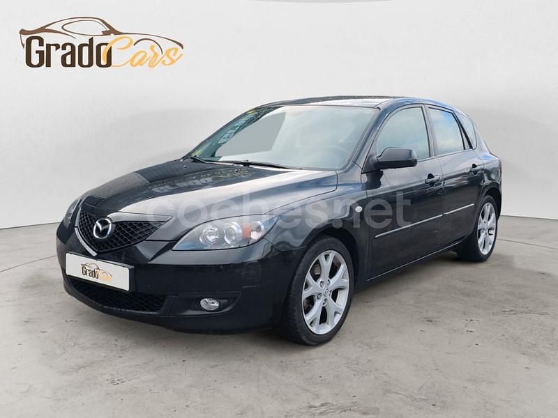 Negro Usado 2007 Mazda 3 Sportive Berlina | 4990 € (Precio justo) - Imagen 1/4