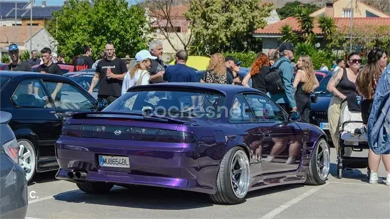 Usado Nissan 200 SX 200 CV (147 kW) 1996 Violeta / lila Coupe