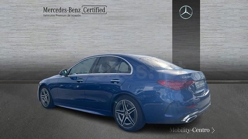 Usado Mercedes C220 200 CV (147 kW) 2022 Azul Berlina