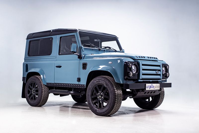 Usado Land Rover Defender SE 122 CV (89 kW) 2007 Azul SUV