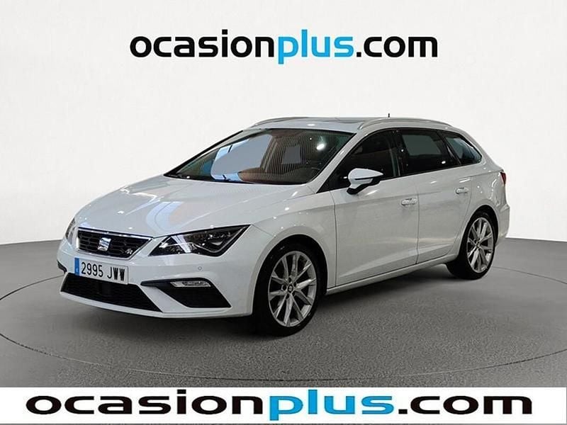 Blanco Usado 2017 Seat Leon ST FR Familiar | 13.139 € (Precio justo) - Imagen 1/4