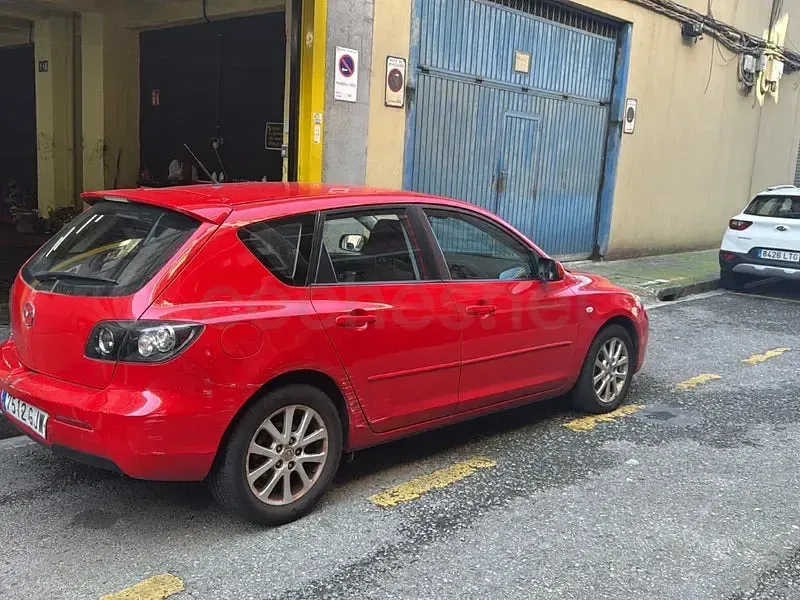 Brugt Mazda 3 Sportive 109 HK (80 kW) 2008 Rød Sedan