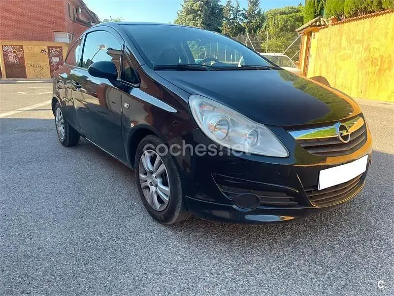 Usado Opel Corsa Enjoy 80 CV (58 kW) 2009 Negro Utilitario