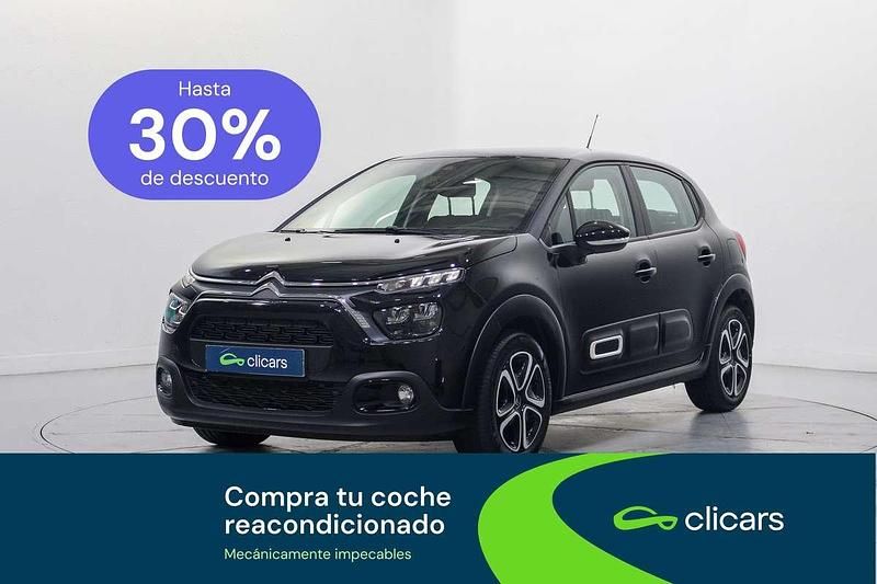 Usado Citroën C3 PureTech 82 CV (60 kW) 2024 Negro Utilitario