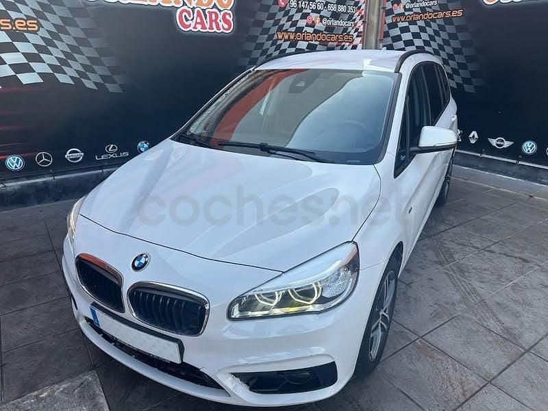 Usado BMW 218 Sport Line 150 CV (110 kW) 2017 Blanco Familiar