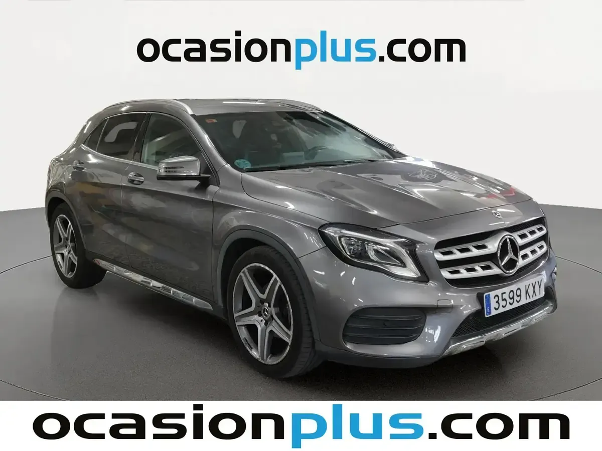Usado Mercedes GLA200 136 CV (100 kW) 2019 Gris SUV