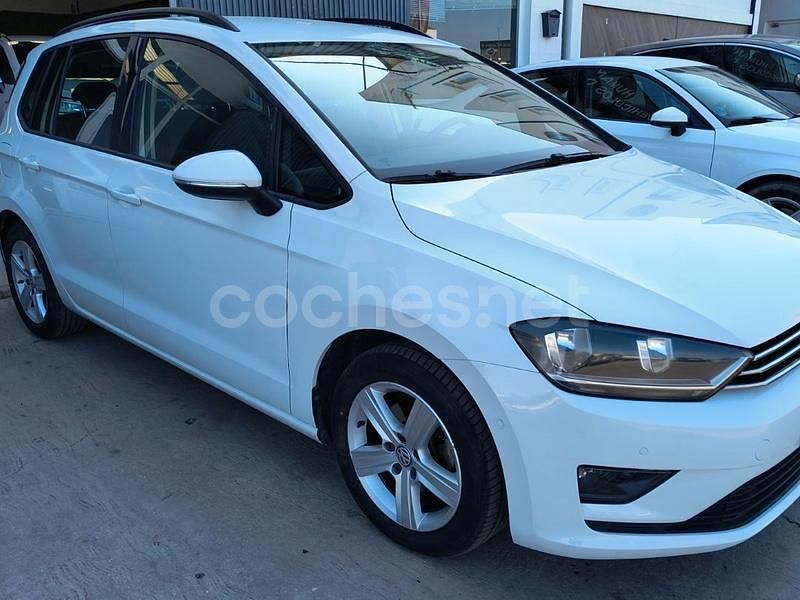 Blanco Usado 2014 VW Golf Sportsvan Advance Monovolumen | 12.500 € (Un poco caro) - Imagen 1/4