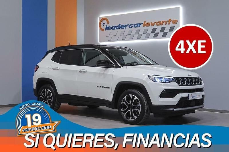 Blanco Usado 2023 Jeep Compass Limited SUV | 23.900 € (Precio justo) - Imagen 1/4