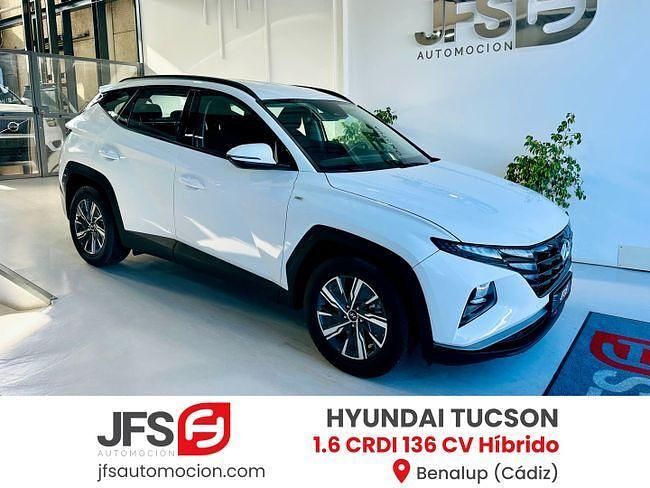Blanco Usado 2023 Hyundai Tucson SUV | 21.999 € (Precio justo) - Imagen 1/4