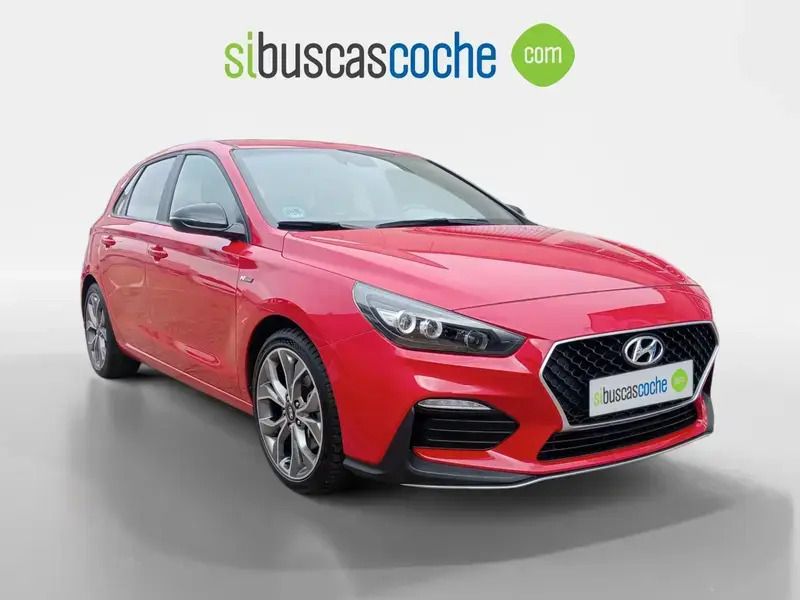 Rojo Usado 2020 Hyundai i30 N Line | 19.990 € (Precio justo) - Imagen 1/4