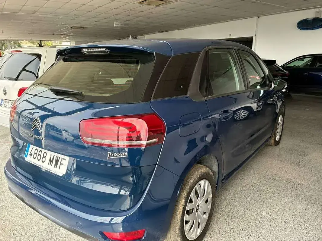Usado Citroën C4 Picasso Seduction 111 CV (81 kW) 2018 Azul Monovolumen