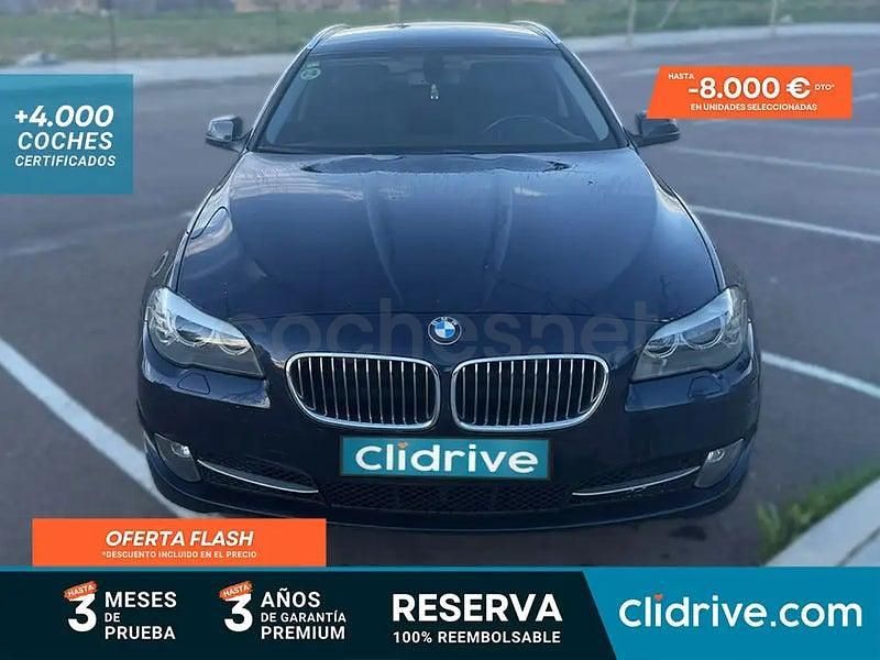 Usado BMW 520 184 CV (135 kW) 2011 Azul Familiar